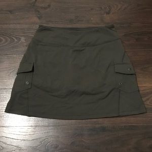 Athleta Army Green Athletic Skort